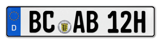 H-Kennzeichen BC online bestellen