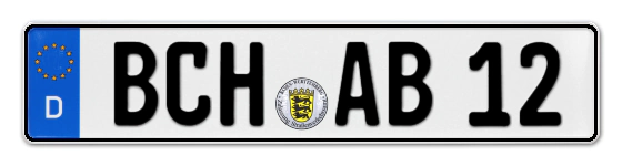 Autokennzeichen BuCHen