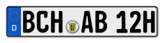 H-Kennzeichen BCH online bestellen