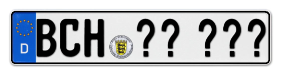 Wunschkennzeichen Buchen reservieren