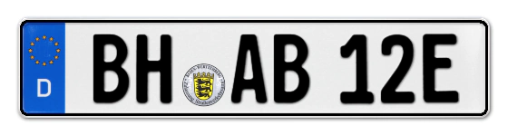 E-Kennzeichen BüHl online bestellen