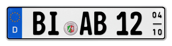 Saisonkennzeichen BI für BIelefeld online bestellen