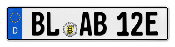 E-Kennzeichen BaLingen online bestellen