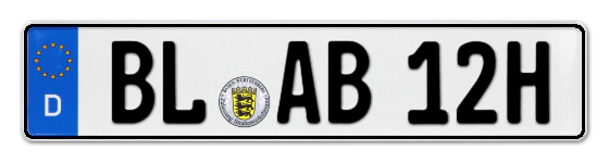 H-Kennzeichen BL online bestellen