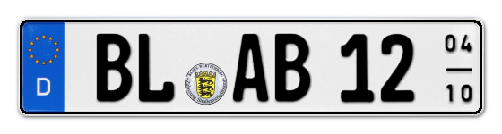 Saisonkennzeichen BL für BaLingen online bestellen