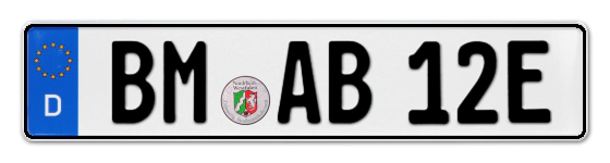 E-Kennzeichen BergheiM online bestellen