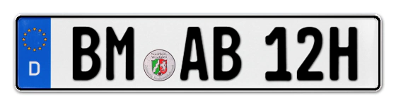 H-Kennzeichen BM online bestellen