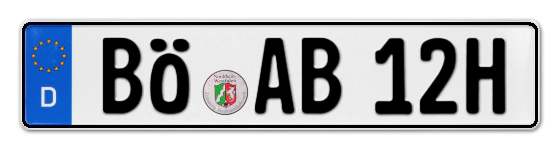 H-Kennzeichen BÖ online bestellen