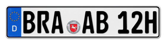 H-Kennzeichen BRA online bestellen