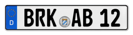 Autokennzeichen BRücKenau
