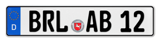 Autokennzeichen BRaunLage