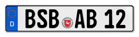 Autokennzeichen BerSenBrück