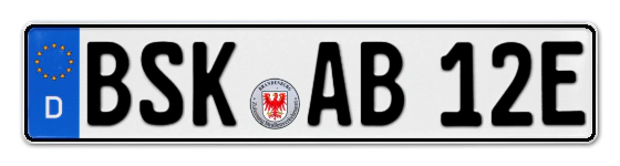 E-Kennzeichen BeeSKow online bestellen