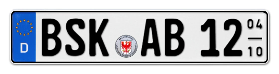Saisonkennzeichen BSK für BeeSKow online bestellen
