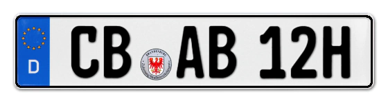 H-Kennzeichen CB online bestellen