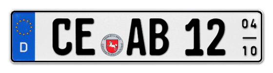 Saisonkennzeichen CE für CElle online bestellen