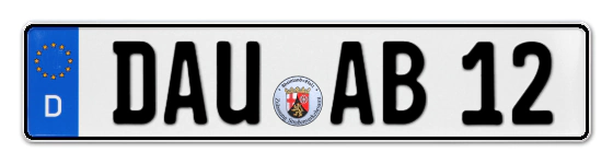 Autokennzeichen DAUn