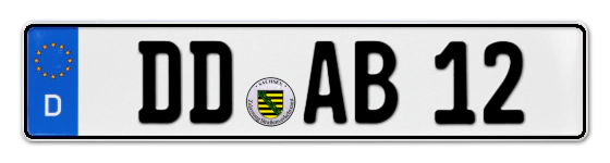 Autokennzeichen DresDen