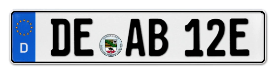 E-Kennzeichen DEssau online bestellen