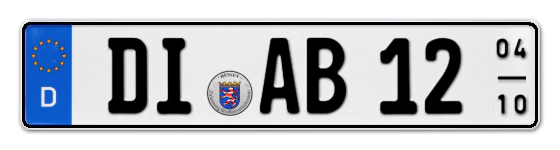 Saisonkennzeichen DI für DIeburg online bestellen
