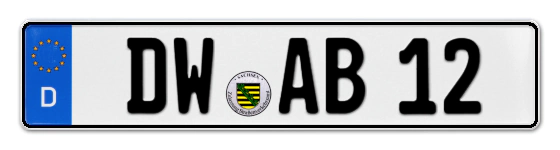 Autokennzeichen DippoldisWalde