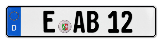 Autokennzeichen Essen