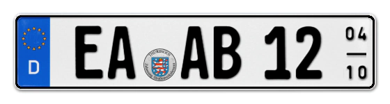 Saisonkennzeichen EA für EisenAch online bestellen
