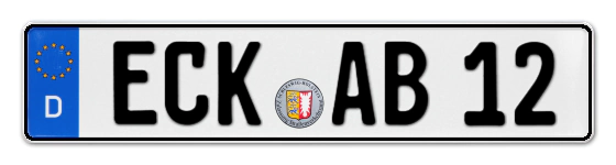 Autokennzeichen ECKernförde