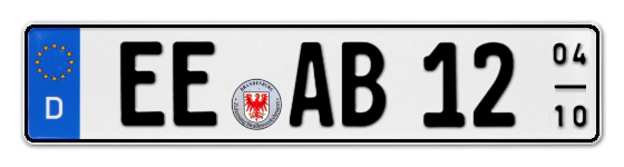 Saisonkennzeichen EE für Elbe, Elster online bestellen