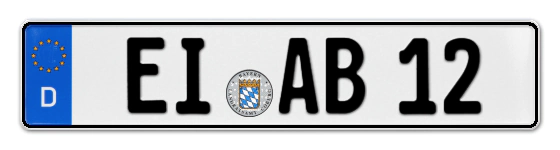 Autokennzeichen EIchstätt