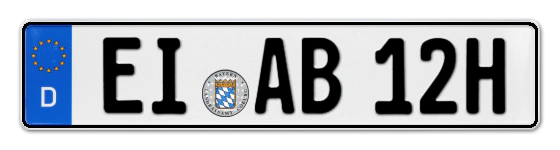 H-Kennzeichen EI online bestellen