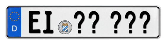 Wunschkennzeichen Eichstätt reservieren