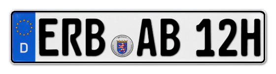 H-Kennzeichen ERB online bestellen