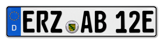E-Kennzeichen ERZgebirge online bestellen