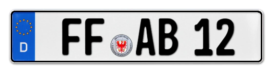 Autokennzeichen FrankFurt Oder