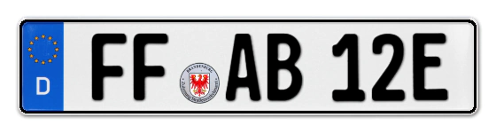 E-Kennzeichen FrankFurt Oder online bestellen
