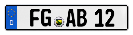 Autokennzeichen FreiberG