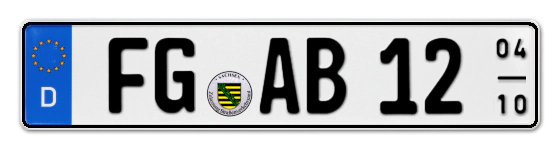 Saisonkennzeichen FG für FreiberG online bestellen