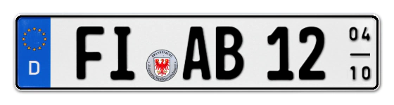 Saisonkennzeichen FI für FInsterwalde online bestellen