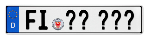 Wunschkennzeichen Finsterwalde reservieren