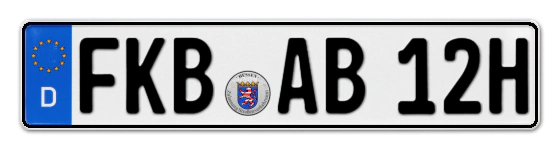 H-Kennzeichen FKB online bestellen
