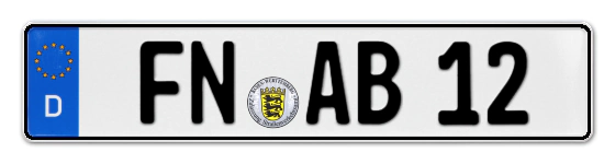 Autokennzeichen FriedrichshafeN