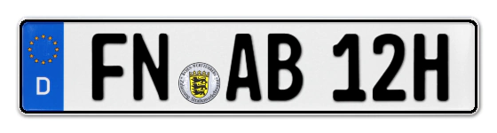 H-Kennzeichen FN online bestellen