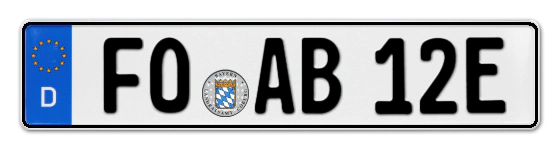 E-Kennzeichen FOrchheim online bestellen