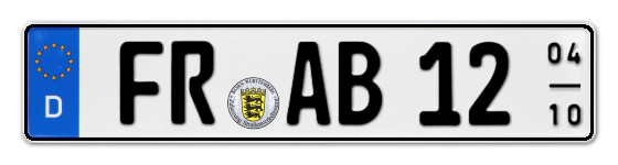 Saisonkennzeichen FR für FReiburg online bestellen