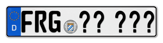 Wunschkennzeichen Freyung,-grafenau reservieren
