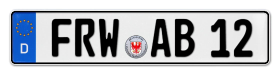 Autokennzeichen FReienWalde