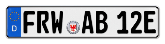 E-Kennzeichen FReienWalde online bestellen