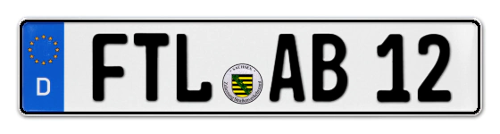 Autokennzeichen FreiTaL