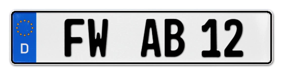 Autokennzeichen FürstenWalde